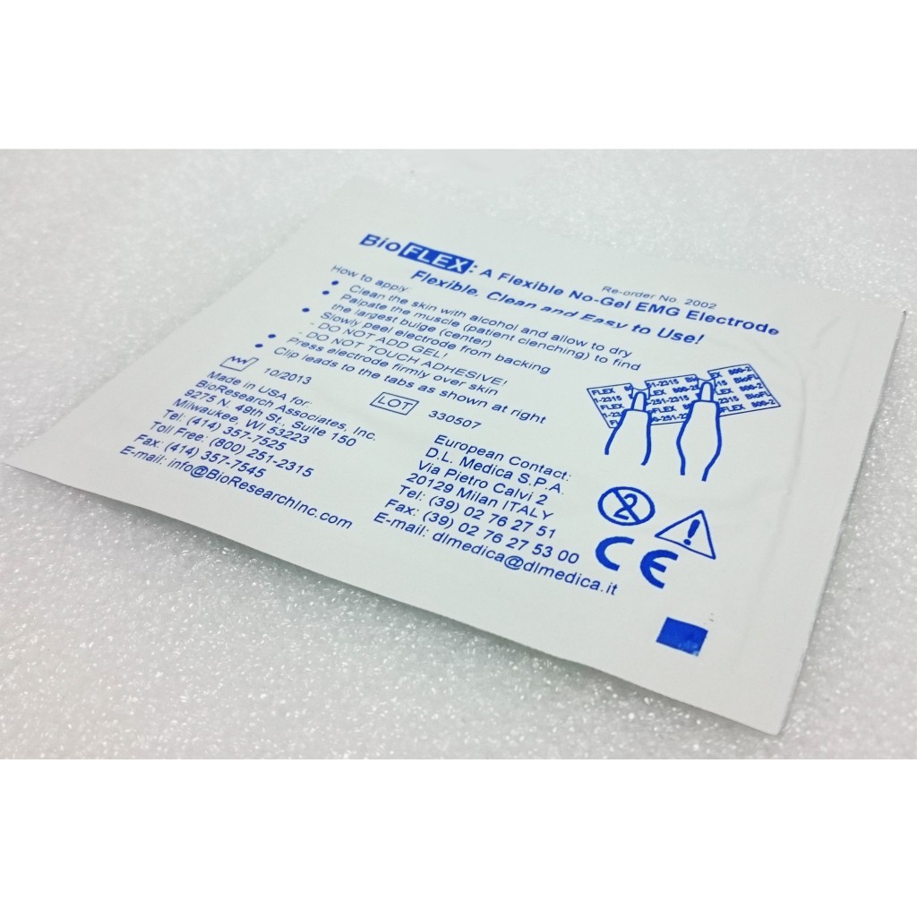 BioFLEX (NoGel) Electrodes for EMG (100pcs./Case) SDT